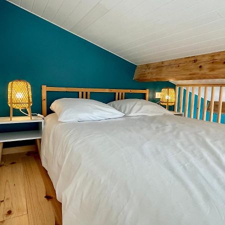 Annexe Des Pins - Studio Gite Avec Piscine & Climatisation Villeneuve-lès-Béziers Dış mekan fotoğraf